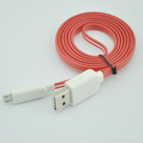 Wholesale LED light micro USB cable for Samsung